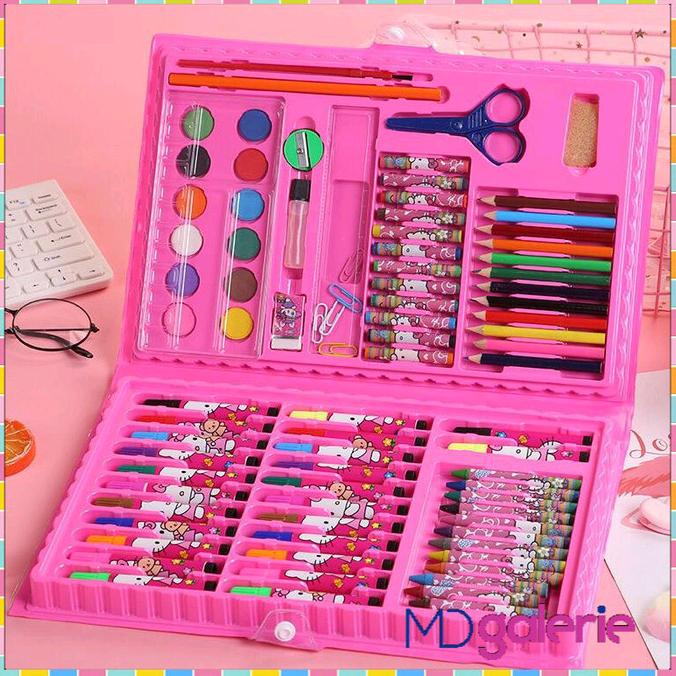 

(COD) Set Pensil Crayon Cat Air Perlengkapan Sekolah Anak Menggambar Tk Sd SPECIAL Kode 1421