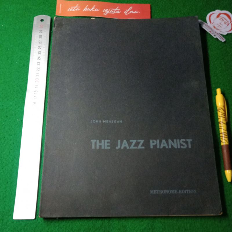 Buku Musik Lawas Langka The Jazz Pianist Metronome Edition by John Mehegan.