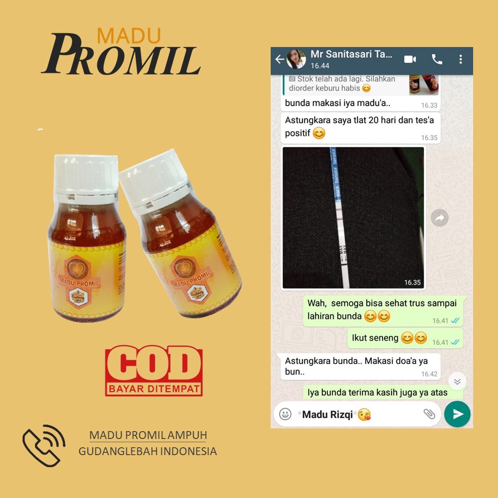 

Madu Promil | Madu Ikhtiar Kehamilan