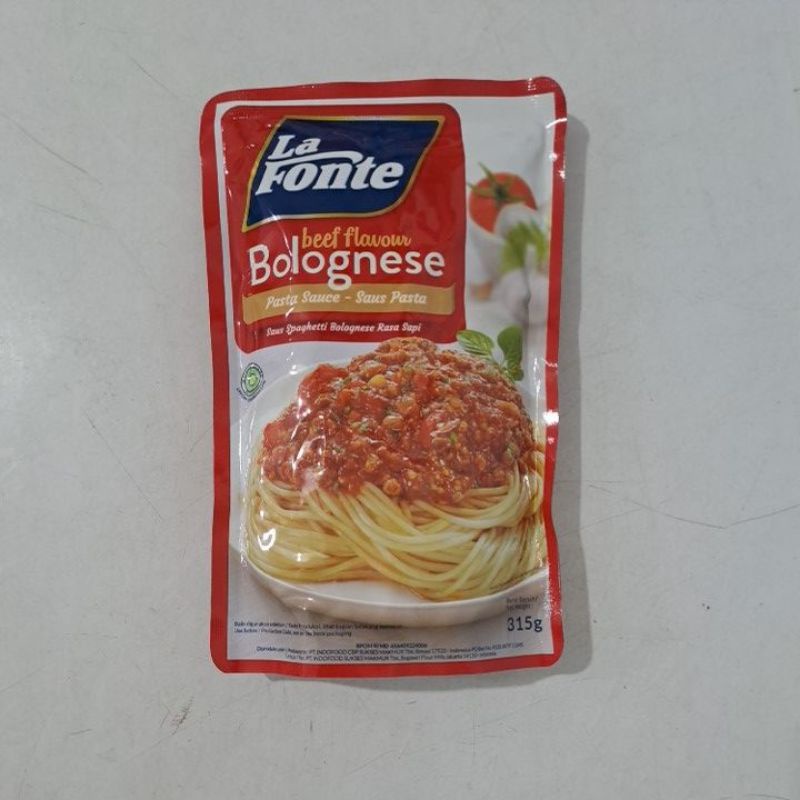 

La Fonte Bolognese Beef Flavour Sauce 315gr Sais Pasta