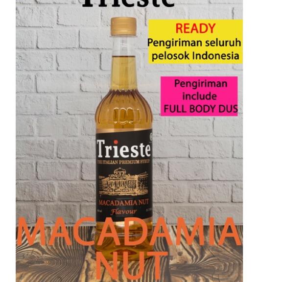 

SALE✅TRIESTE SYRUP / SIRUP rasa MACADAMIA NUT / HAVANA (JAMAICA RUM)|SQ2