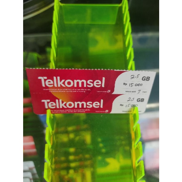VOUCHER TELKOMSEL SUMBAGSEL 2,5 GB 3 HARI VIA CHAT