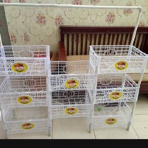 11.11 Promo Brand RAK WARUNG SEMBAKO/ RAK SNACK KERANJANG UNTUK MENARU MAKANAN RINGAN DAN KEMASAN LA