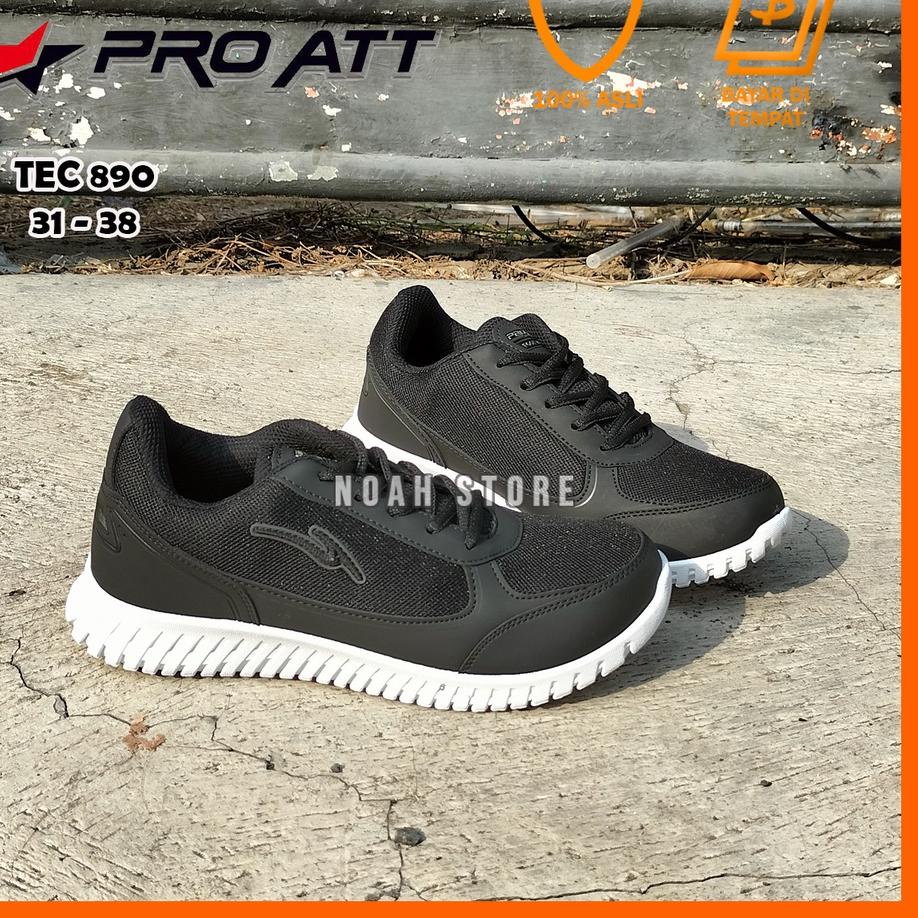 Paling Dicari NOAH - PROMO Sepatu Sekolah Anak PRO ATT TEC 890 35 - 42 / Sepatu Sekolah Hitam / Sepa