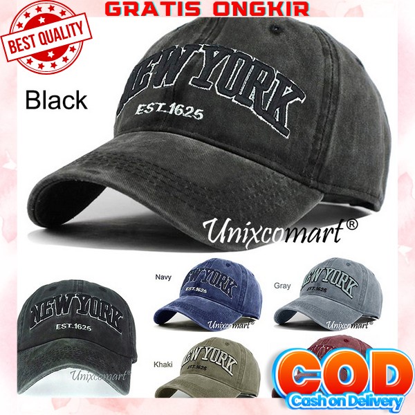 Topi Pria Distro Keren Kekinian Branded Bisa Cod Casual Polos Dewasa Remaja Import Cowok Terlaris Im