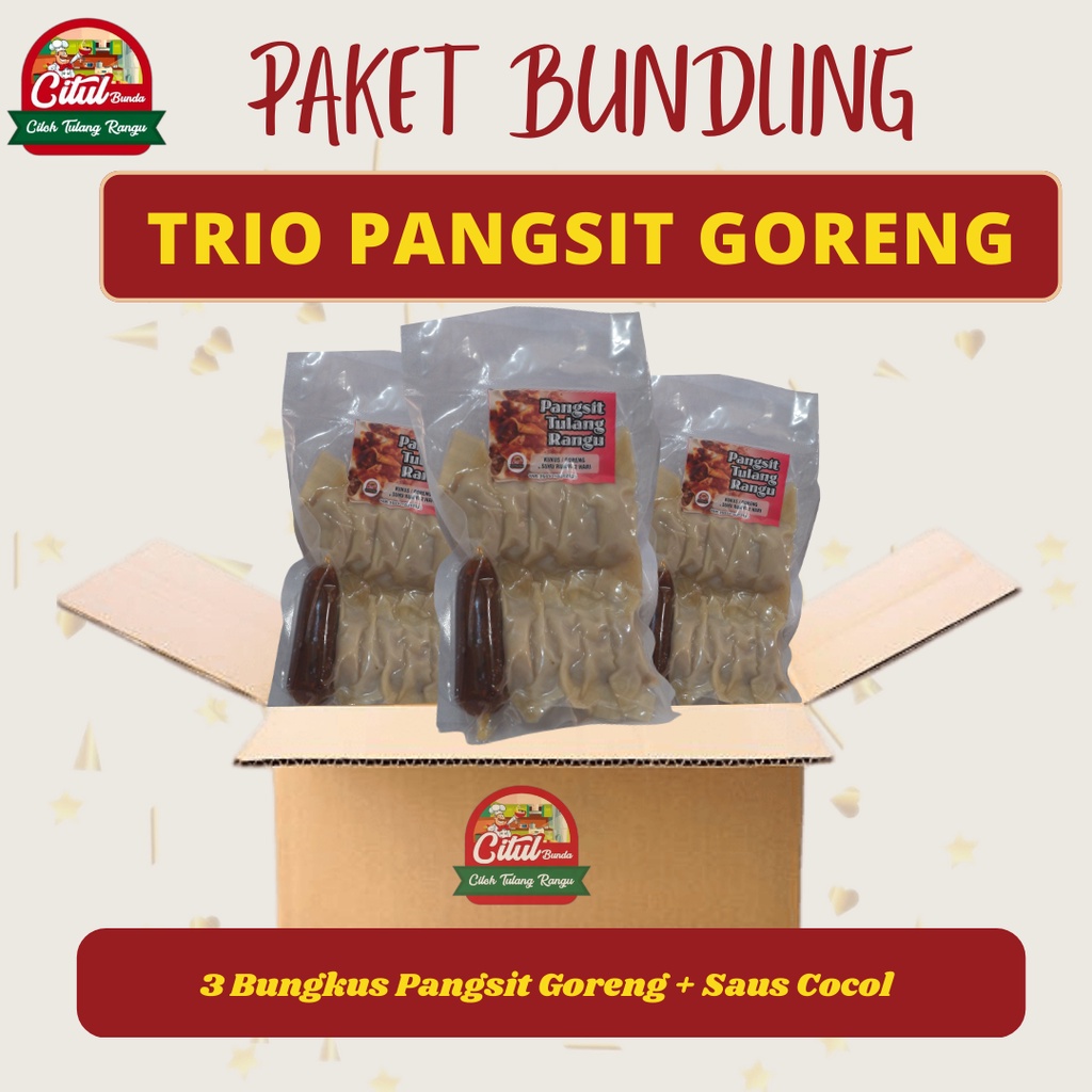 

3BUNGKUS PANGSIT TULANG RANGU ISI 10