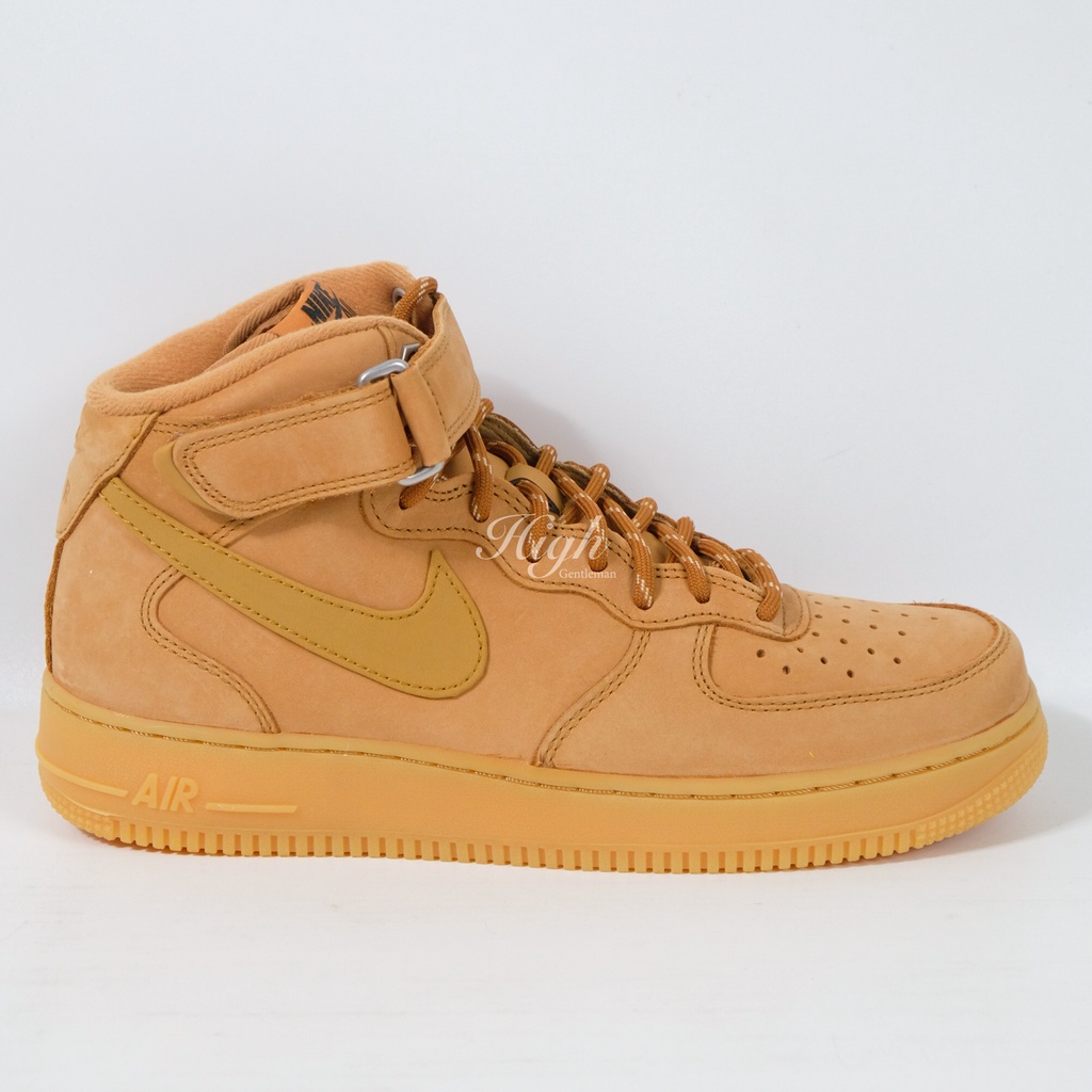 Nike Air Force 1 Mid Wheat DJ9158-200 100% Authentic