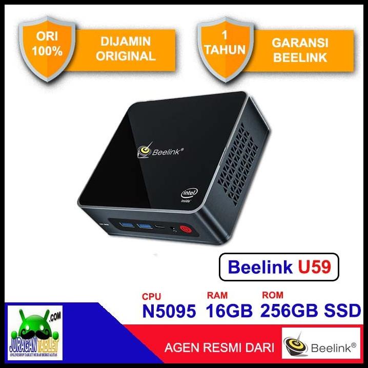 Mini Pc Beelink U59 16/256Gb Ssd Intel N5095 Jasperlake Windows 11 Pro