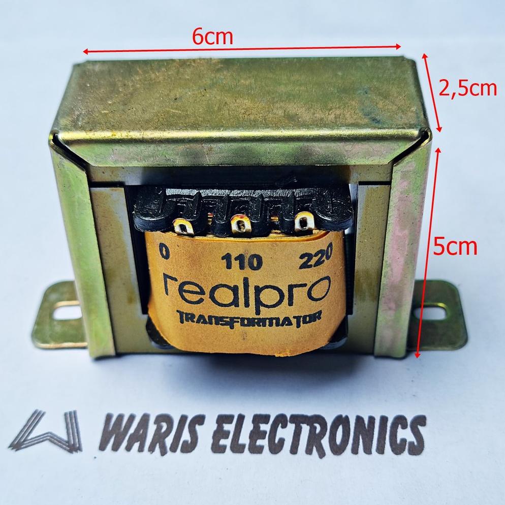 ZAR.18Oc22ᵁ ▪ trafo CT 2A Ampere Realpro travo 18v
