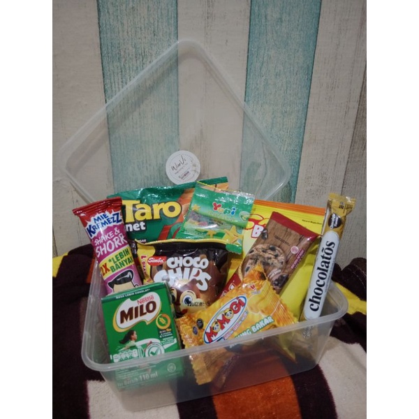 

WARVI - PAKET F / Bingkisan ulang tahun / Snack ulang tahun / Souvenir ulang tahun / Parcel ulang tahun / Parcel lebaran / Parcel anak / Hampers