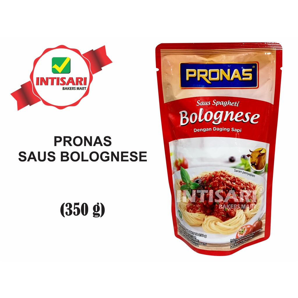 

PRONAS SAUS BOLOGNESE 350 G