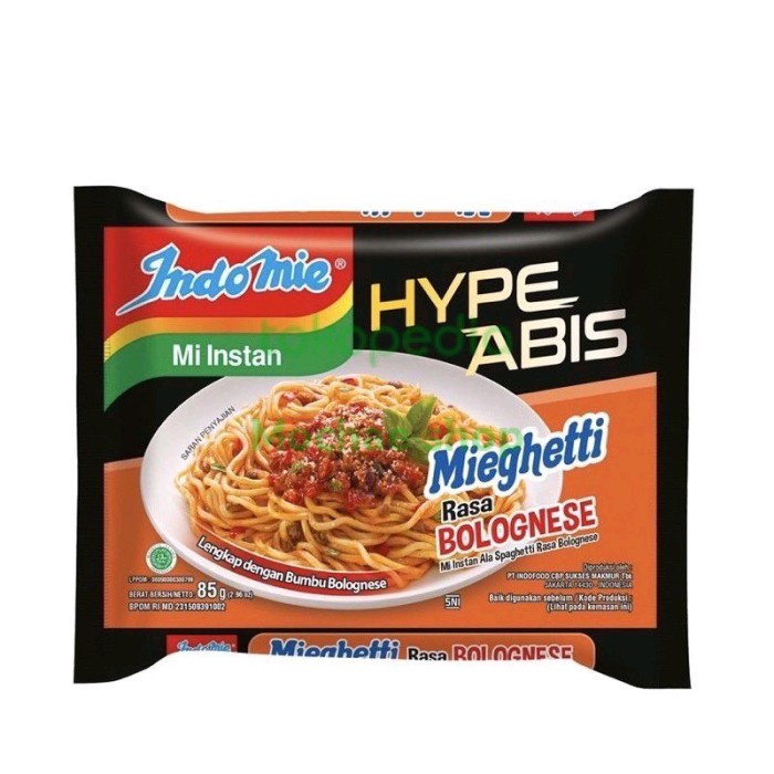 

PROMO Indomie Hype Abis Mieghetti Rasa Bolognese