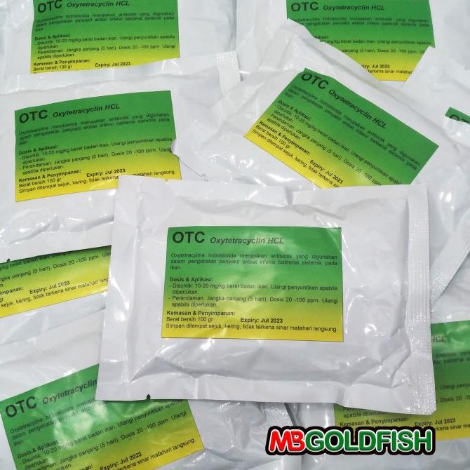 Otc Obat Antibiotik Ikan Oxytetracycline