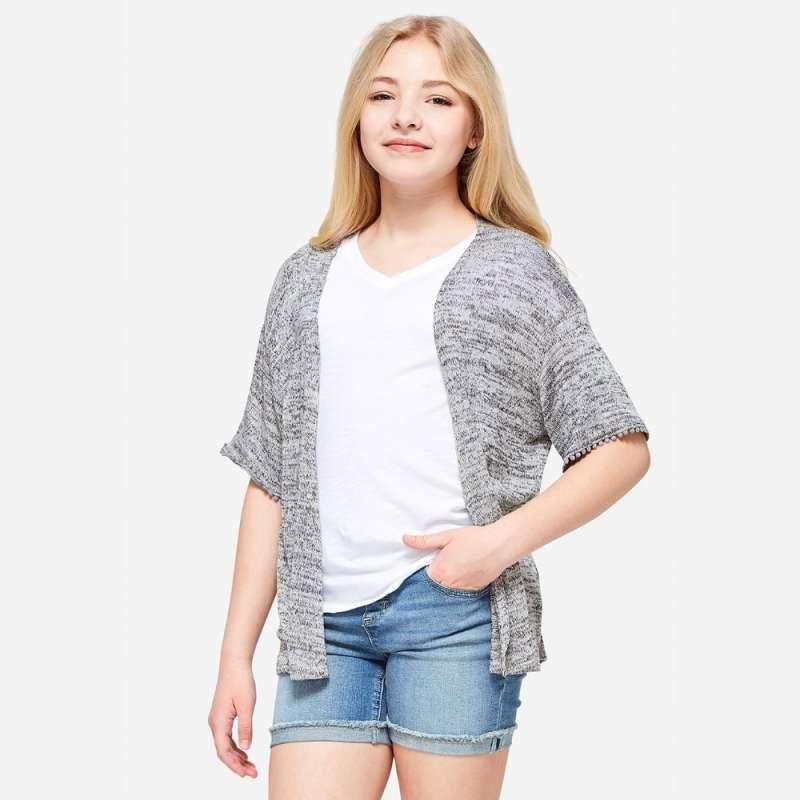 Justice Girls Crochet Cardigan - Cardigan Anak Perempuan

