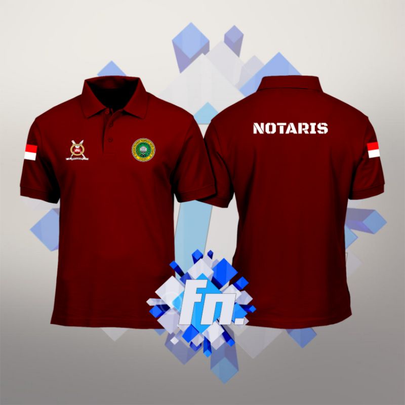 Jual Kaos Polo Shirt Kerah Lengan Pendek Notaris Ini Ppat Shopee Indonesia