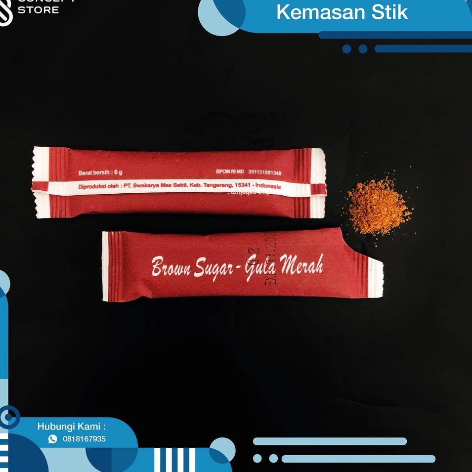 

IdT9f9E--Gula Merah / Brown Sugar Kemasan Stik / Stick TERMURAH 125pcs