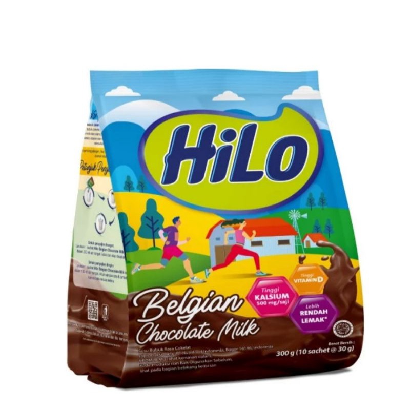 

susu hilo aktif biginer coklat