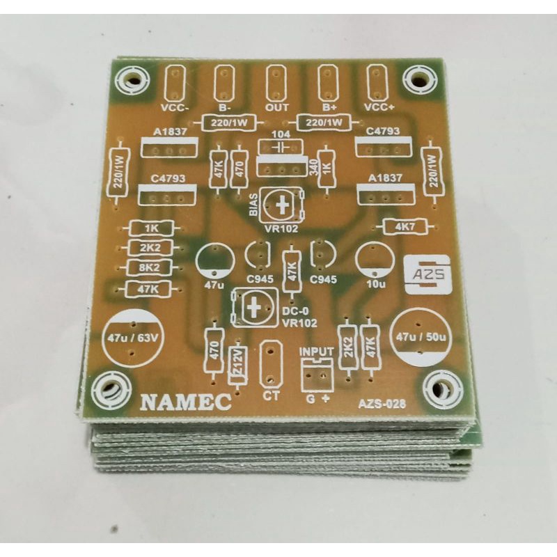 PCB Driver NAMEC Pro Bahan Fiber FR4 AZS