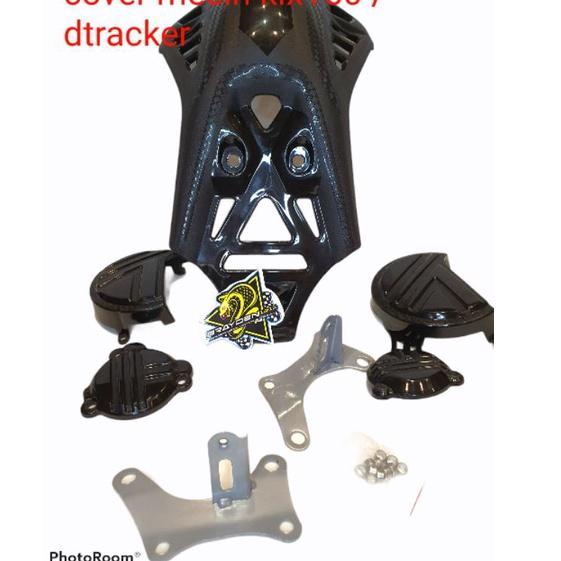 TUTUP MESIN KLX 150 DTRACKER  MESIN D TRACKER KLX  RANGKA KLX DTRACKER PELINDUNG MESIN KLX 6I7