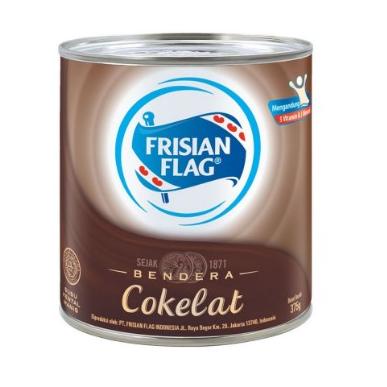 

Masih fresh--Frisian Flag Kaleng Coklat 370g / Susu Kental Manis Cokelat / SKM / Susu Bendera Coklat Satuan 370g