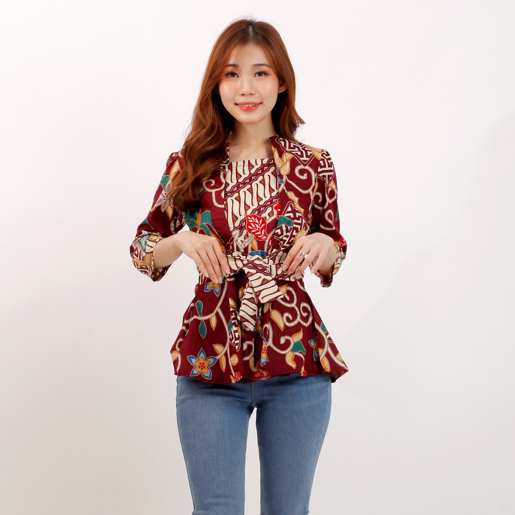 BLOUSE ATASAN BATIK WANITA 311