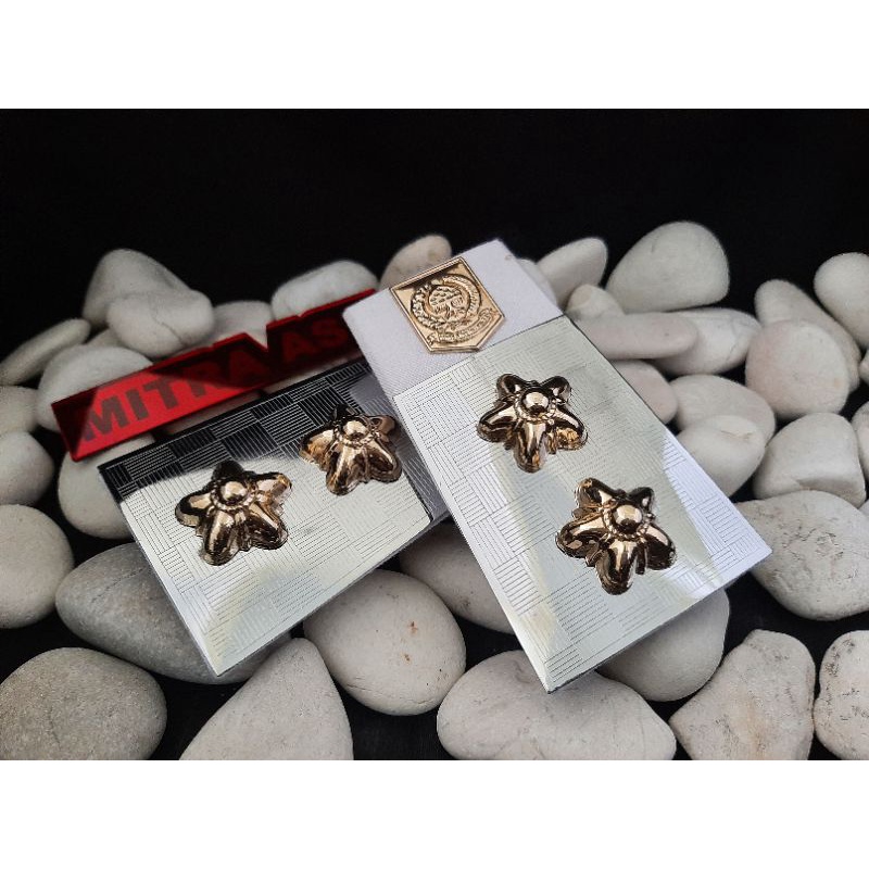 Pangkat Pdh Lurah Plat Kain Putih