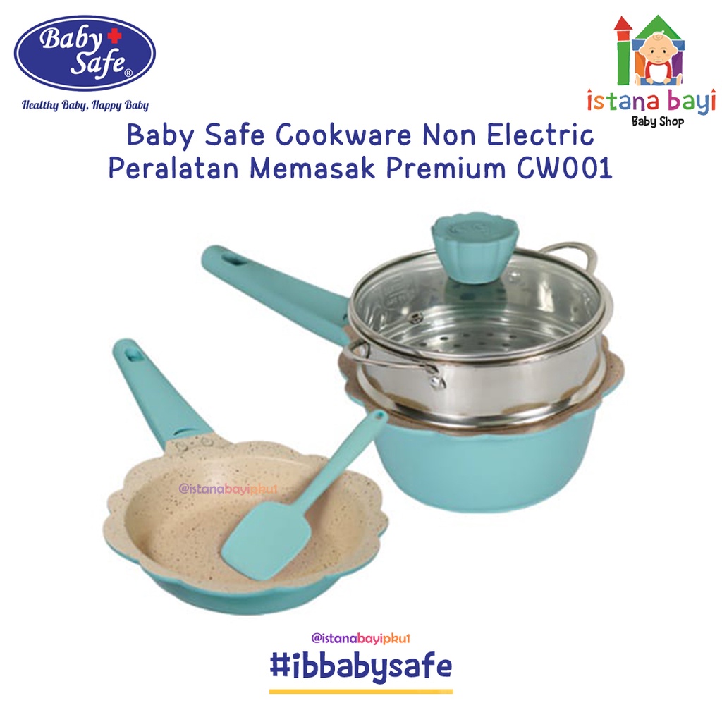 Baby Safe Cookware Non Electric Peralatan Memasak Premium CW001