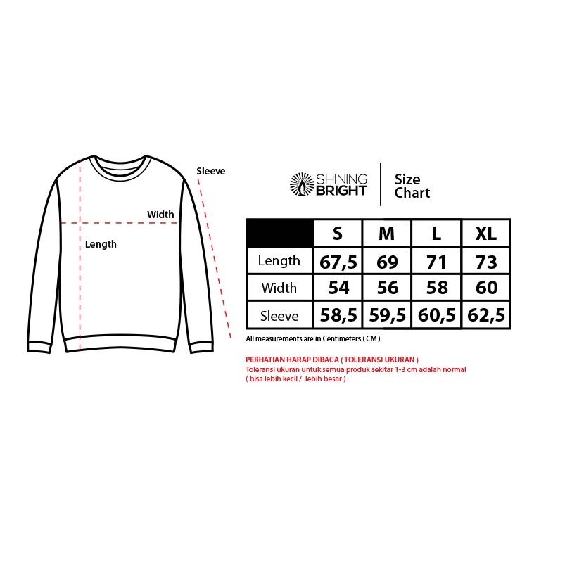 Ready Shining Bright Vibrant Crewneck - Black