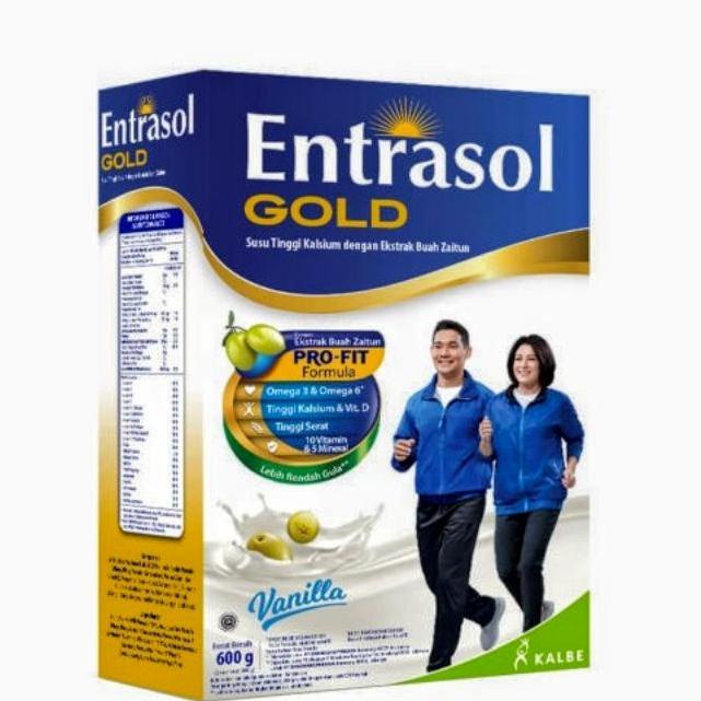 

[ COD ] entrasol gold 600 gram vanila
