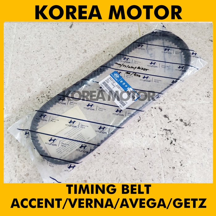 Timing Belt Hyundai Accent Verna Avega Getz