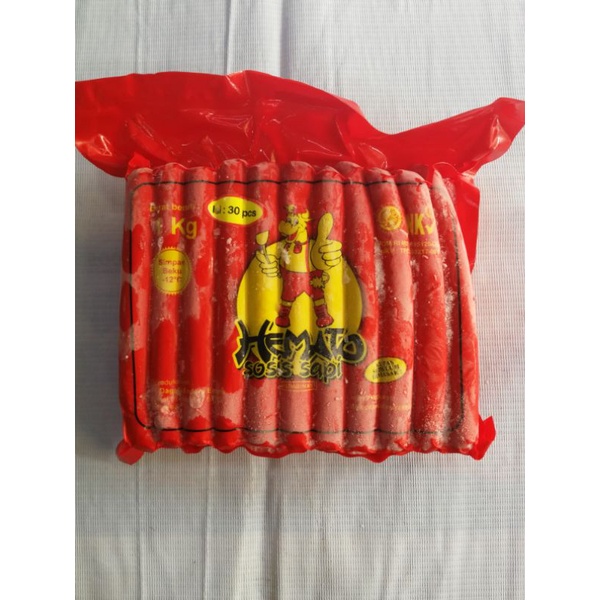 

Hemato sosis sapi 30pcs 1kg