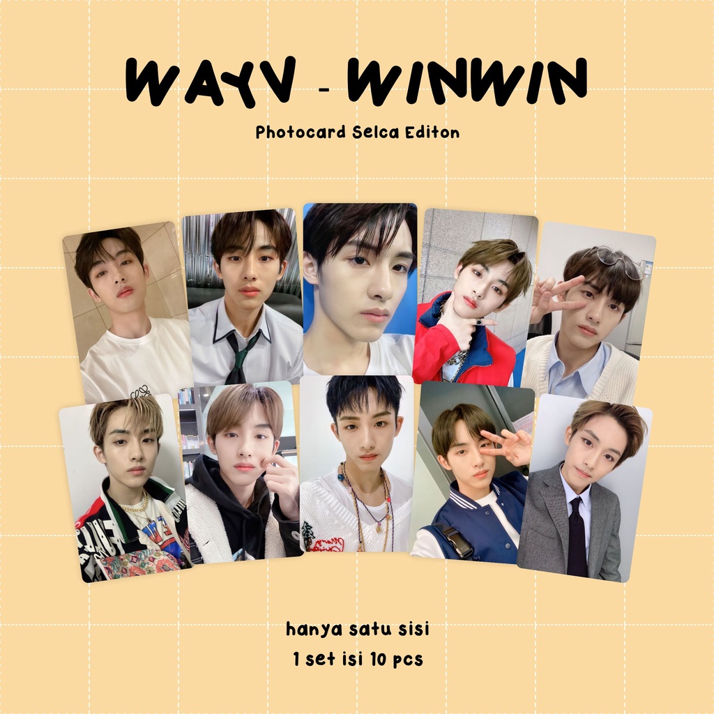 [SET] Photocard WayV Selca Edition