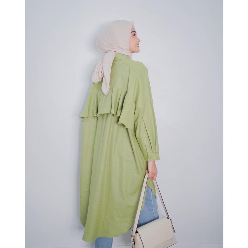 LAYNA TUNIK RUFFLE BELAKANG LD 120cm