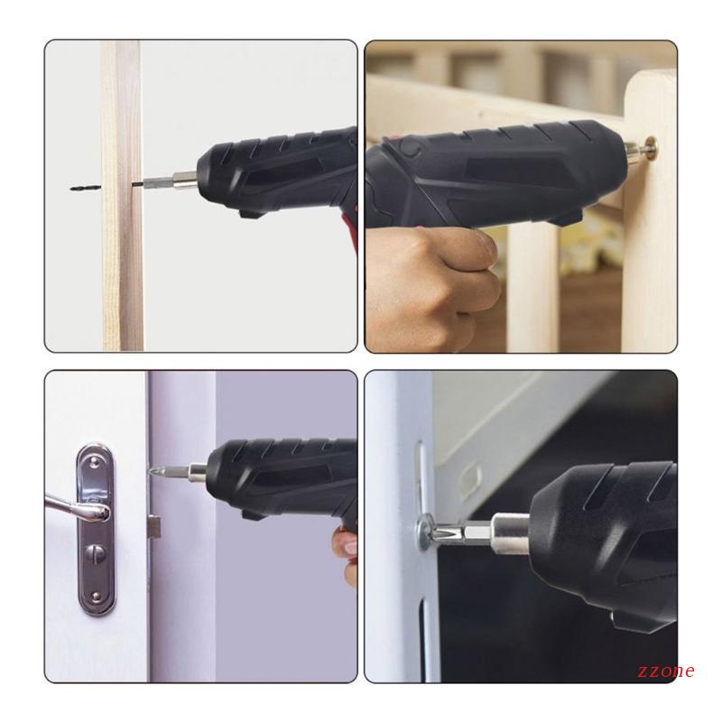 Obeng Listrik Tanpa Kabel 4.2V Baterai Lithium-ion Rechargeable Power Tool