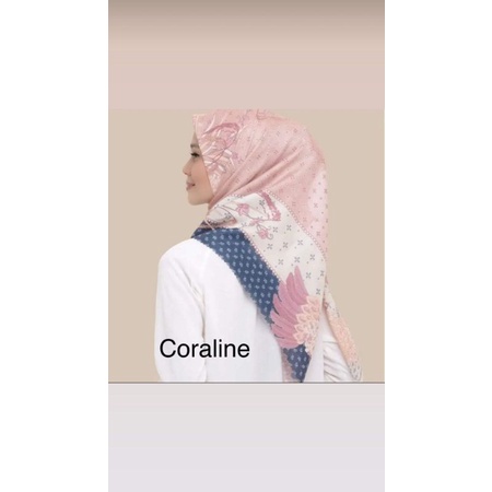 SALE Dayu scarf by wearing klamby (Coralline)