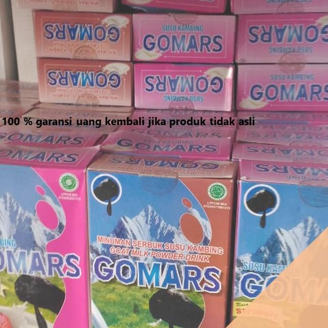 

limited STOCK!Susu Kambing Etawa Bubuk GOMARS Rasa Original - Coklat - Stroberi - Kemasan Kotak isi 200 Gram|SQ9