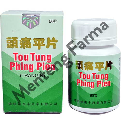 Tou Tung Phing Pien (Trangin) - Obat Masuk Angin, Demam, dan Pusing