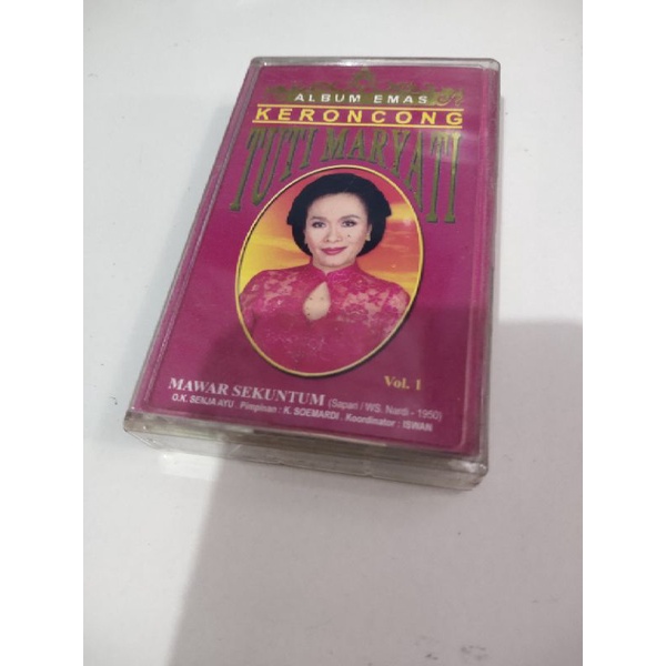kaset pita tuti maryati / album emas keroncong