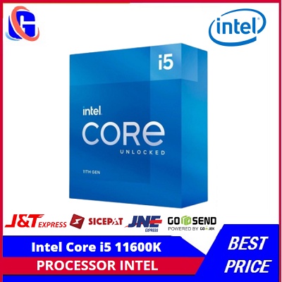 Intel Core i5 11600K 3.8GHz 6 Core 12 Threads Rocket Lake - LGA1200