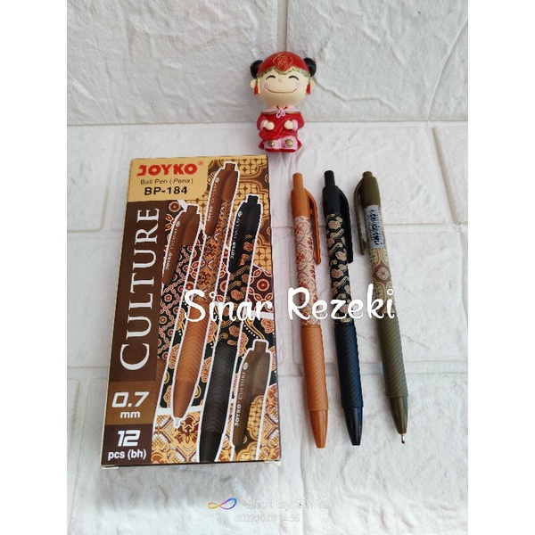 

1 buah!! BP-184/Pena batik/pulpen batik/ballpen/pena lucu/pena joyko batik/BP-184/bp184