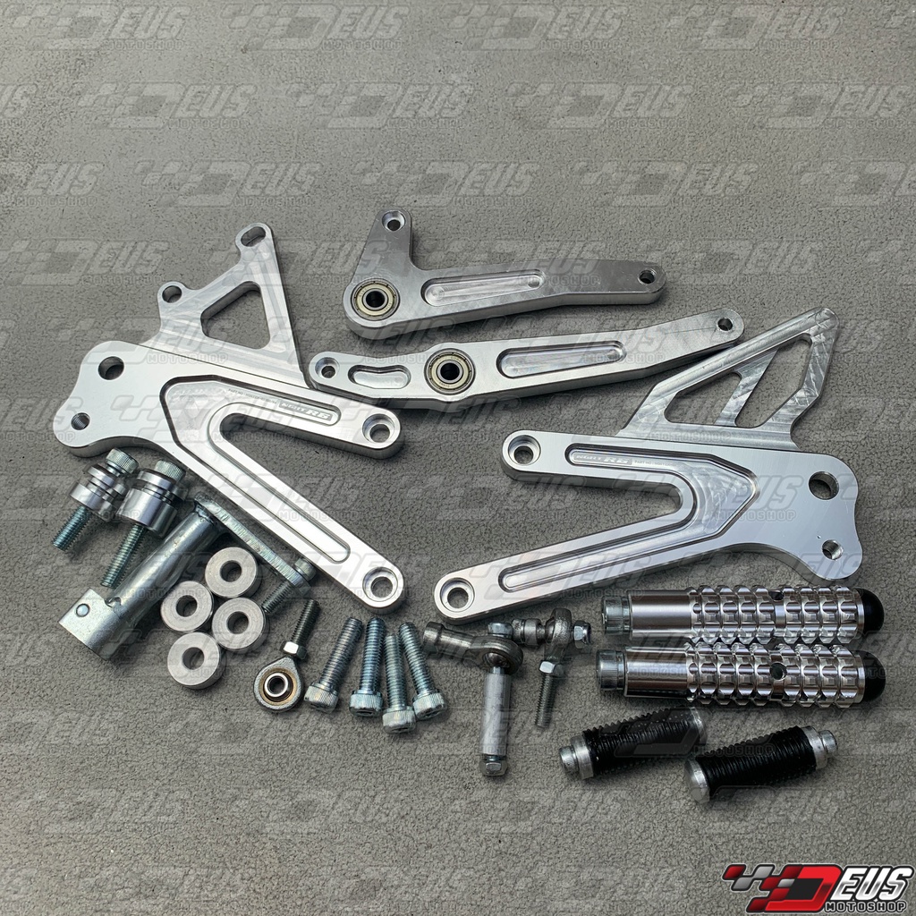 R6 Step Underbone NGRT Ninja R / SS / RR Tipe R6 CNC Anodize / Footstep