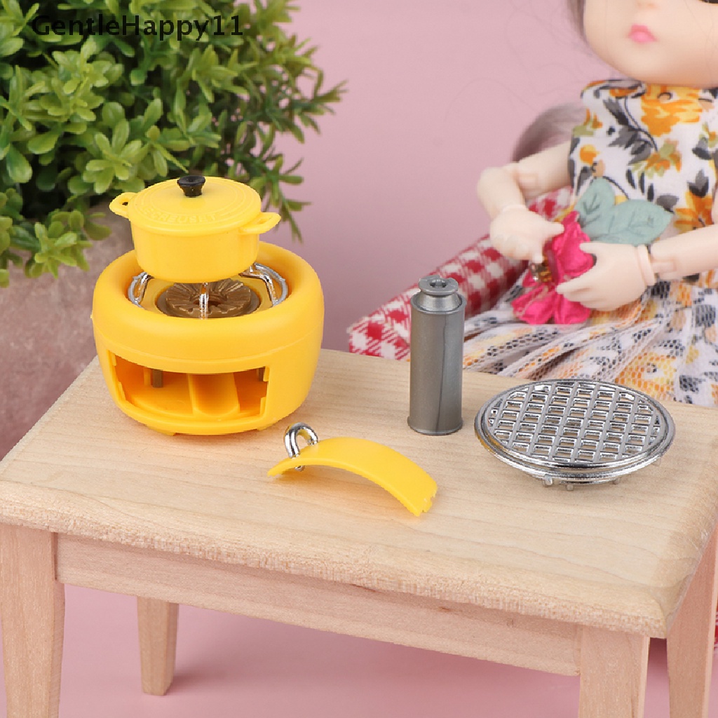 Gentlehappy Rumah Boneka Miniatur Lucu BBQ Barbekyu Panggangan Mini Furniture Ornamen Mainan Anak id