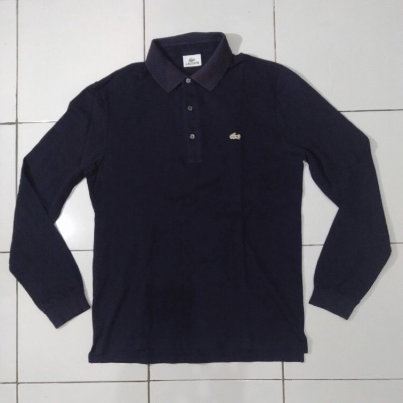 Kaos Polo Shirt Rugby Lacoste Second