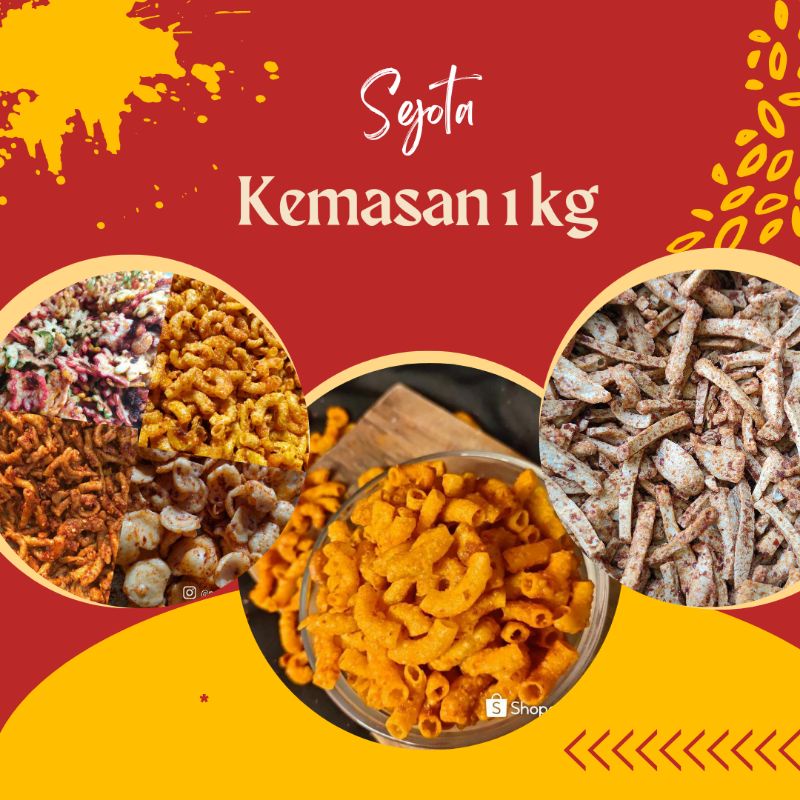 

SEBLAK KERING SEJOTA, CEMILAN VIRAL KEMASAN KHUSUS OLEH-OLEH LEBIH HEMAT, KEMASAN 1 KILO