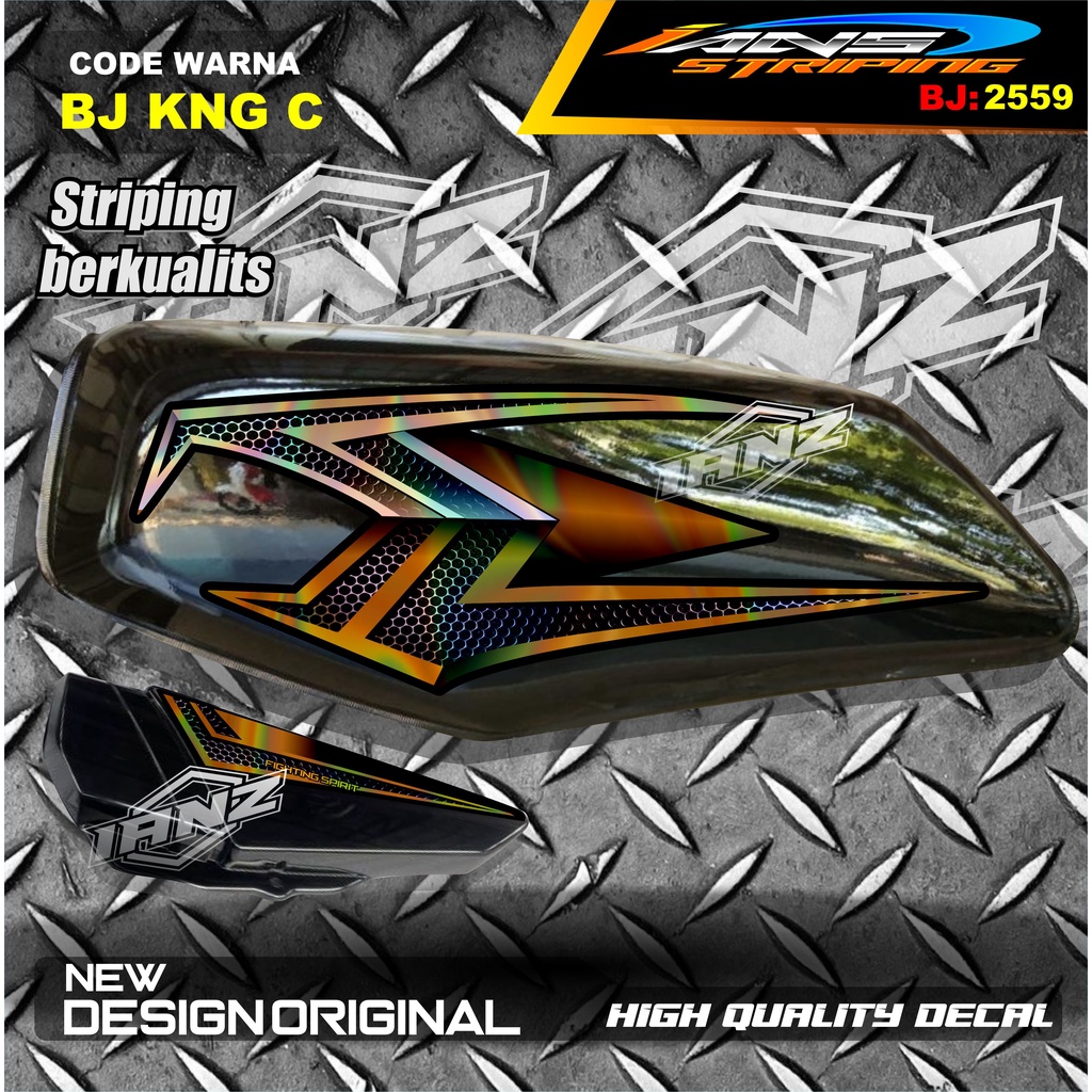 STRIPING RX KING VARIASI TERBARU / STICKER LIST RX KING 2008 / STRIPING RX KING 2004 / STICKER MOTOR