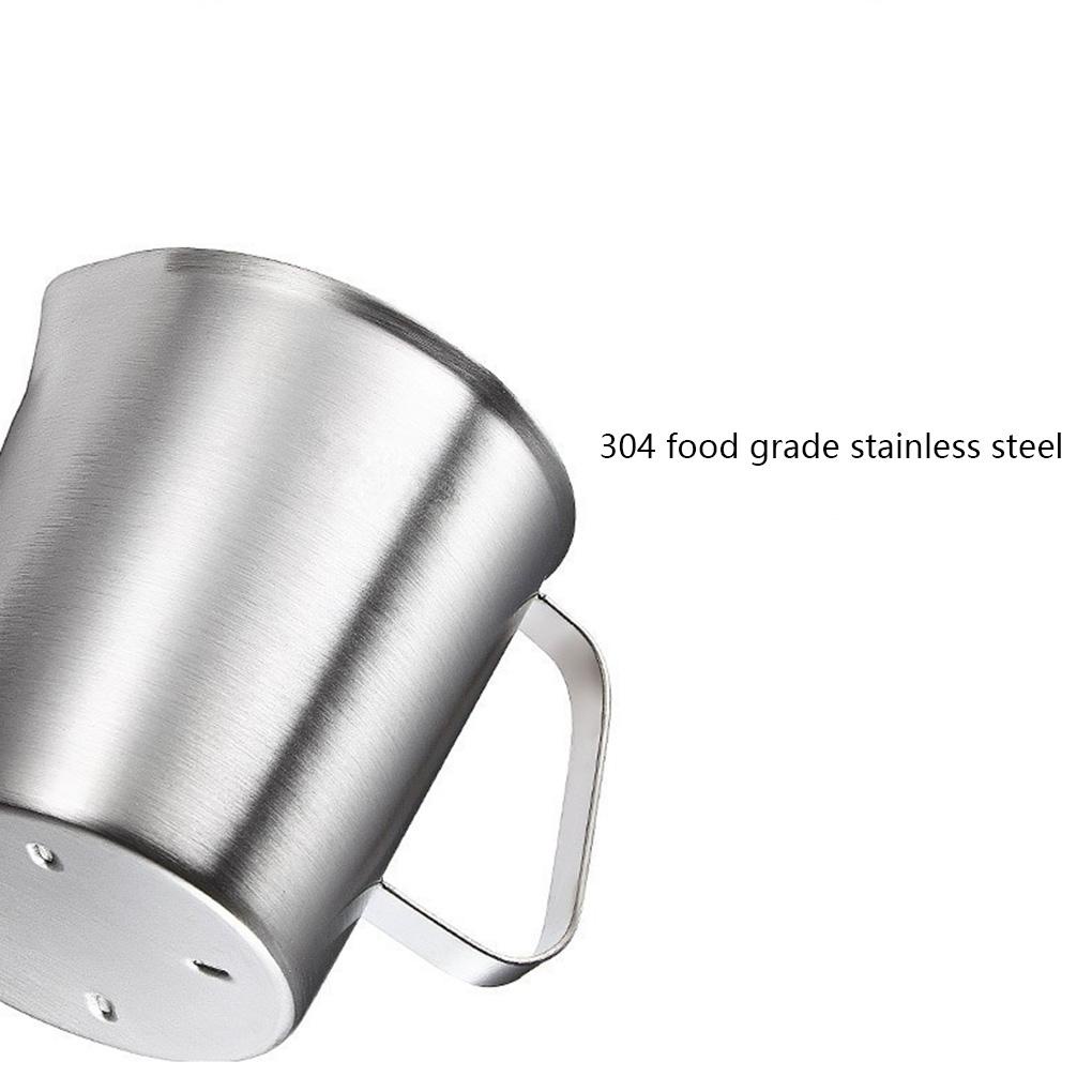 Gelas Ukur Stainless Tebal 304gelas Stainless Tebal Timbangan Susu Teh Mug Alat Ukur Kue Dapur