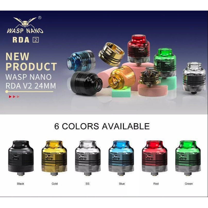 RDA WASP NANO V2 ORIGINAL TERMURAH