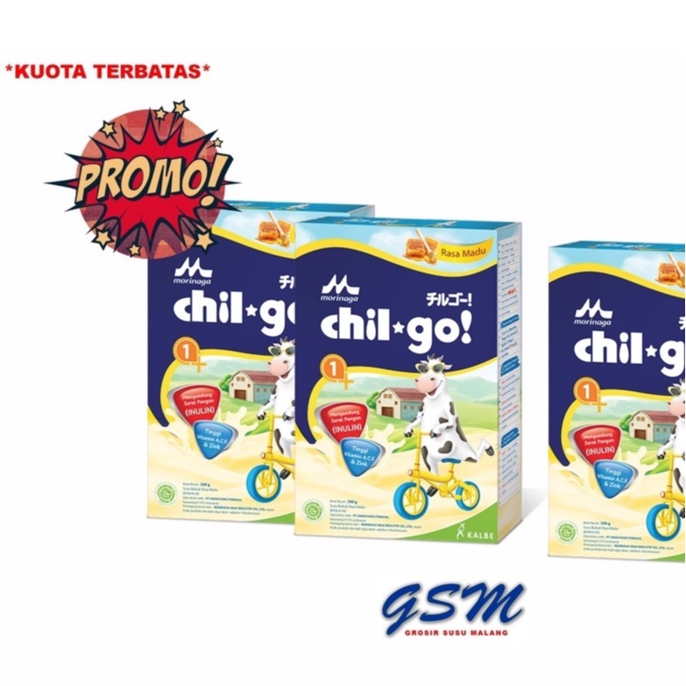 Chil go 1+ 3+ Madu Vanila 1000g