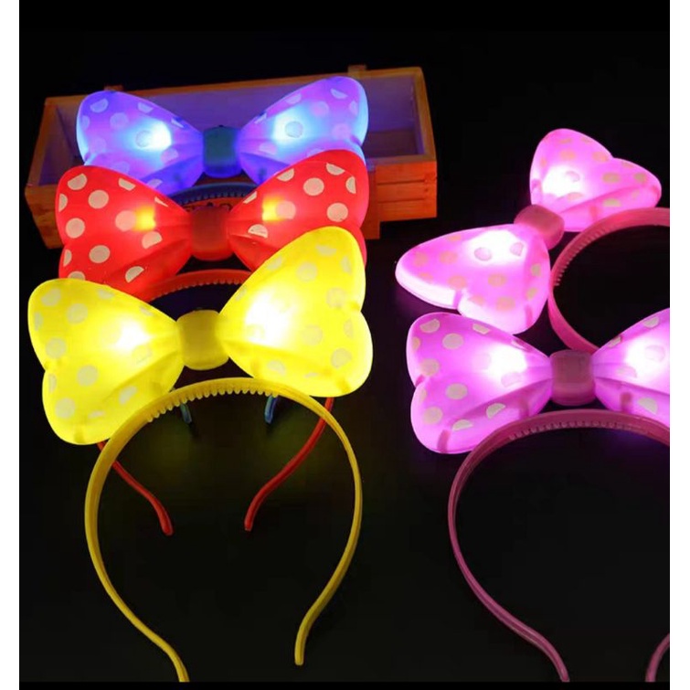 Bando Pita|Bando LED Lampu|Bando Polkadot|Bando Minnie Mouse