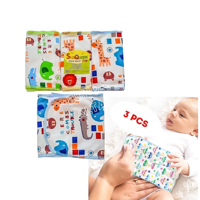 Gurita Bayi Perekat SNI Shaqueen isi 3 &amp; 6 pcs  / Gurita Rekat Bayi Newborn [ Bunda Altaf ]
